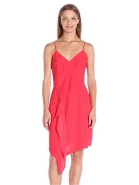 BCBGMaxAzria Cornelia Dress In Red Berry